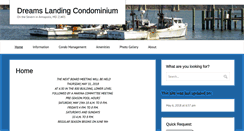 Desktop Screenshot of dreamslandingcondo.org